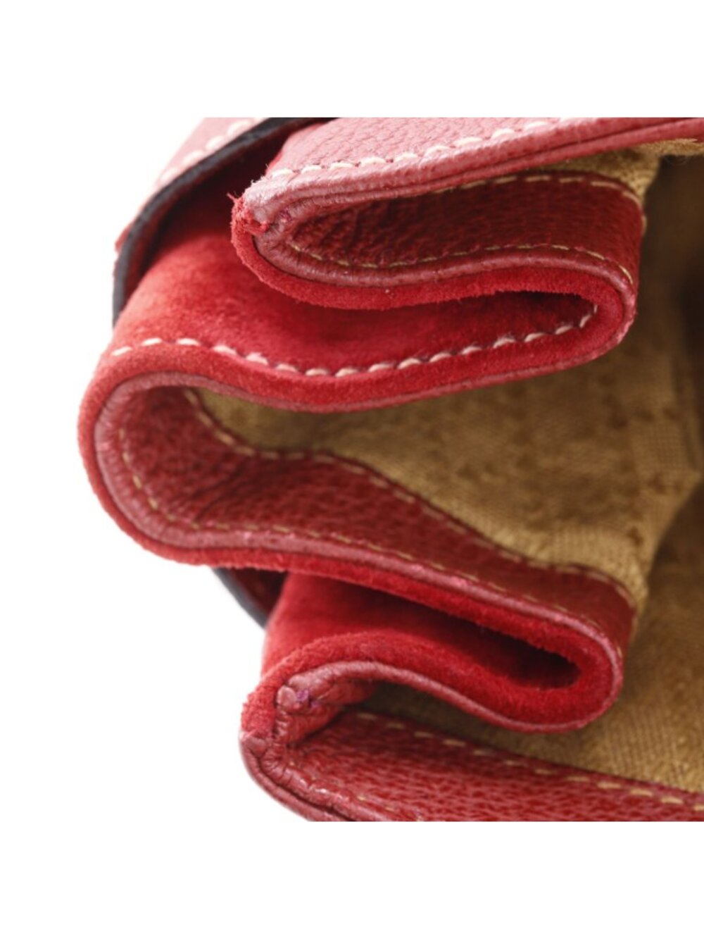 Gucci Vintage x Leather Red Backpack - Picture 8 of 16
